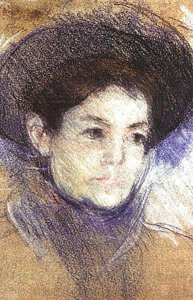 Mary Cassatt Portrait of a Woman  gg Spain oil painting art